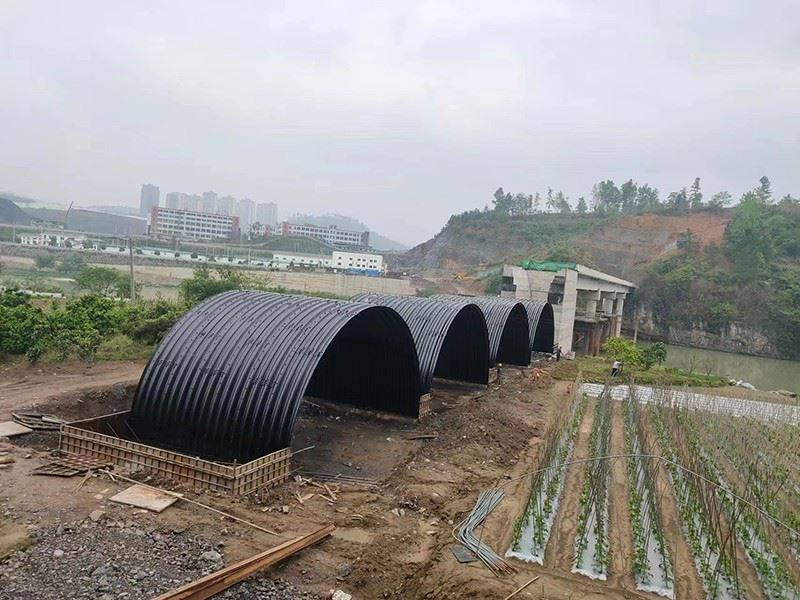 Corrugated Pipe For Coal Mine Corridor factory